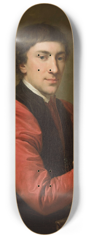 Johann Baptist von Lampi the Elder - Portrait of Pawe Grabowski (17591794) 8.25 inch art skate deck