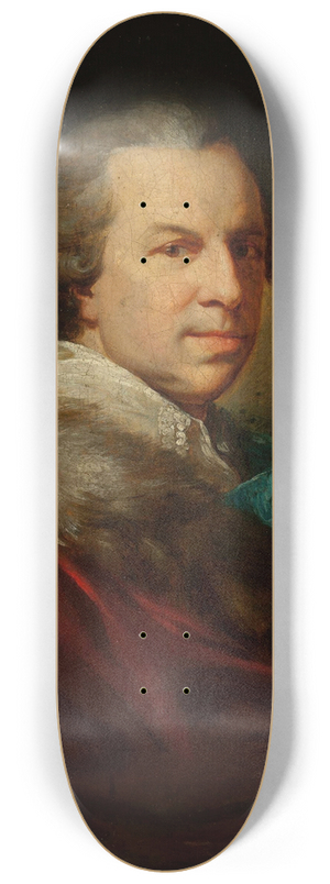 Johann Baptist von Lampi the Elder - Portrait of Stanisaw Szczsny Potocki (17521805) 8.25 inch art skate deck