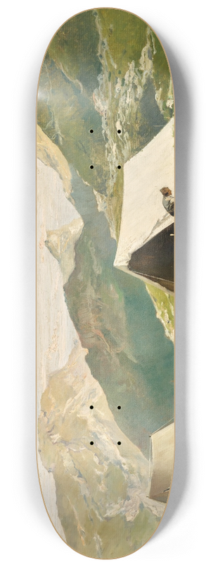 Lorenzo Delleani - Constructing the Camp 8.25 inch art skate deck