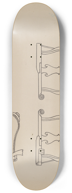 Lorenz Rothkranz - Corner chair 8.25 inch art skate deck