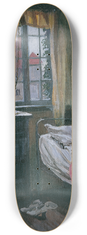 Lore Scheid - Schlafraum auf Wangeroog 8.25 inch art skate deck