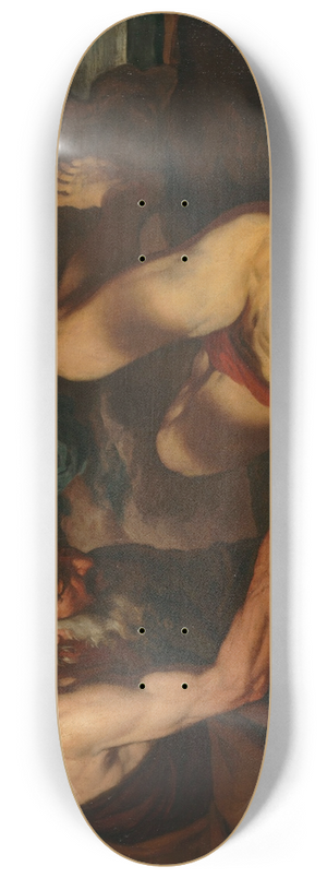 Johann Carl Loth - Selene and Endymion 8.25 inch art skate deck