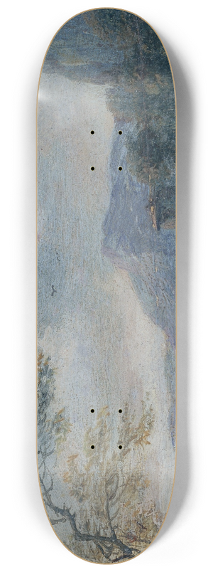Johann Christian Brand - Kleine Gebirgslandschaft 8.25 inch art skate deck