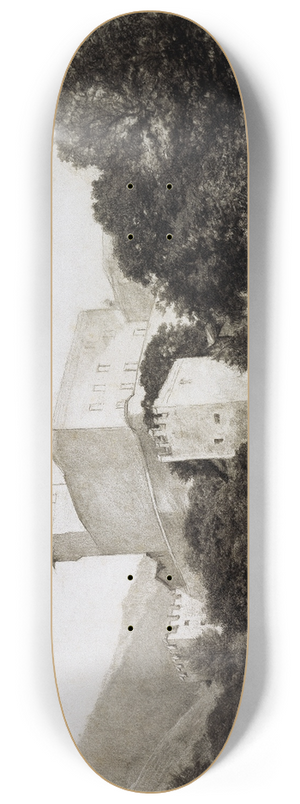 Louis Eysen - Schloss Churburg bei Schluderns 8.25 inch art skate deck