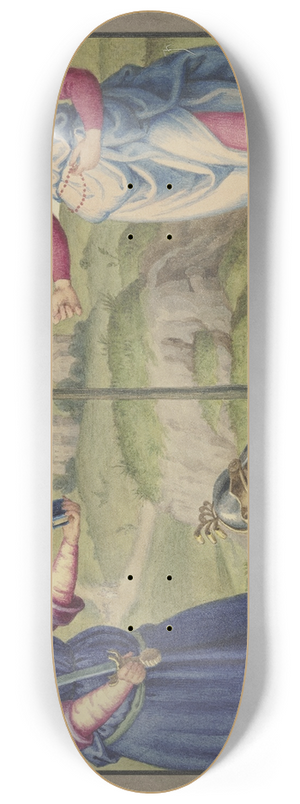 Johann David Passavant - The knights dream 8.25 inch art skate deck