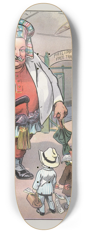 Louis Glackens - Back from Bololand 8.25 inch art skate deck