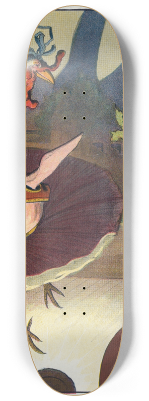 Louis Glackens - La premire danseuse 8.25 inch art skate deck