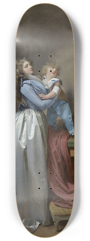 Louis Lopold Boilly - The Dead Mouse 8.25 inch art skate deck