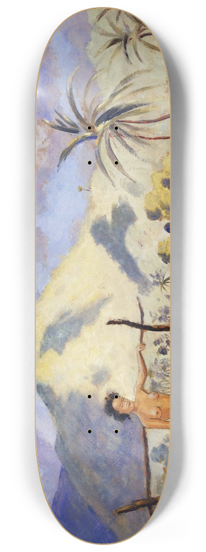 Louis Michel Eilshemius - Samoa 8.25 inch art skate deck