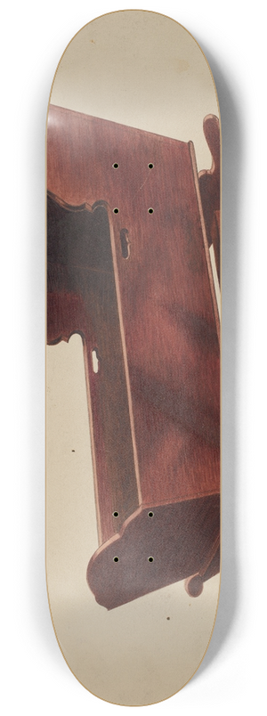 Louis Plogsted - Mahogany Cradle 8.25 inch art skate deck