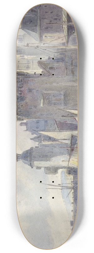 Johannes Bosboom - Gezicht te Koblenz 8.25 inch art skate deck Johannes Bosboom - Gezicht te Koblenz 8.25 inch art skate deck