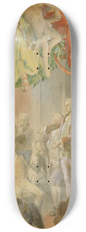 Louis Schaettle - A Legislative Session 8.25 inch art skate deck