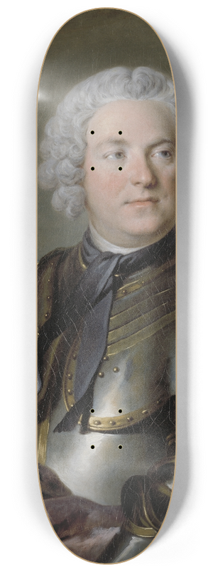 Louis Tocqu - Count Carl Gustaf Tessin 8.25 inch art skate deck