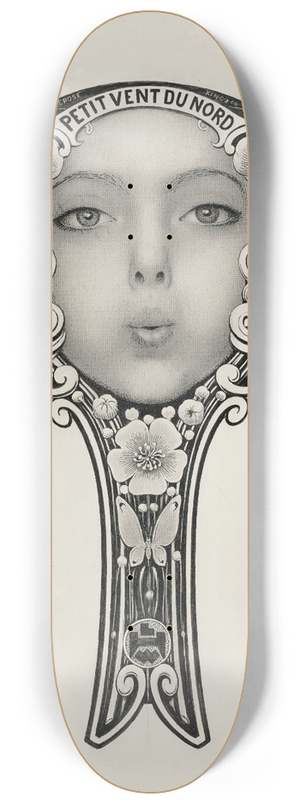 Louis Welden Hawkins - Le Petit Vent du Nord 8.25 inch art skate deck
