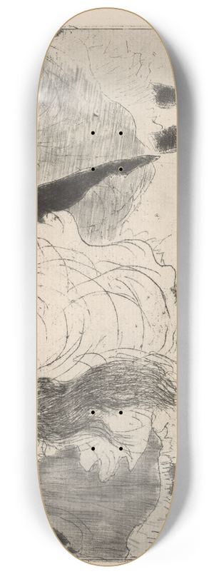 Lovis Corinth - Dancers (Tanzerinnen) 8.25 inch art skate deck