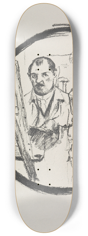 Lovis Corinth - Das ABC 8.25 inch art skate deck