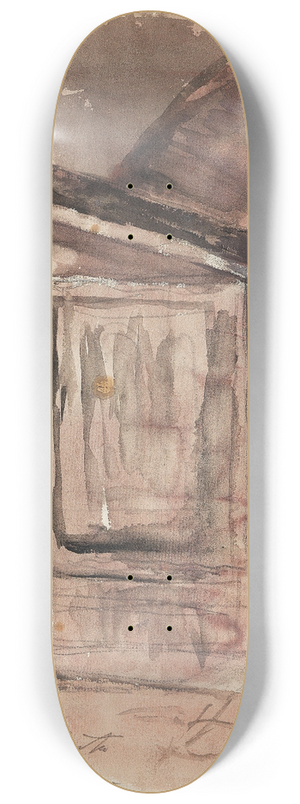 Lovis Corinth - Interieur 8.25 inch art skate deck
