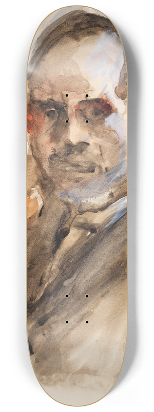 Lovis Corinth - Selbstbildnis 8.25 inch art skate deck
