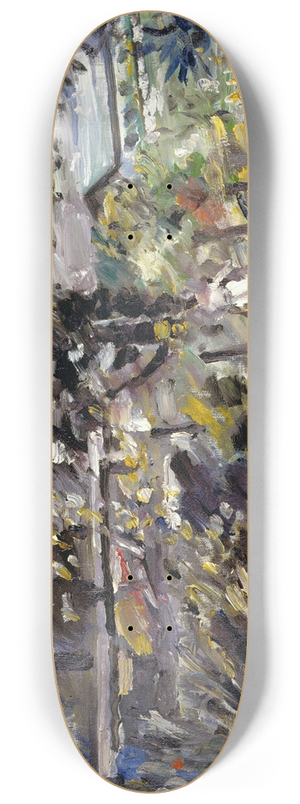 Lovis Corinth - Walchensee, Silverway 8.25 inch art skate deck