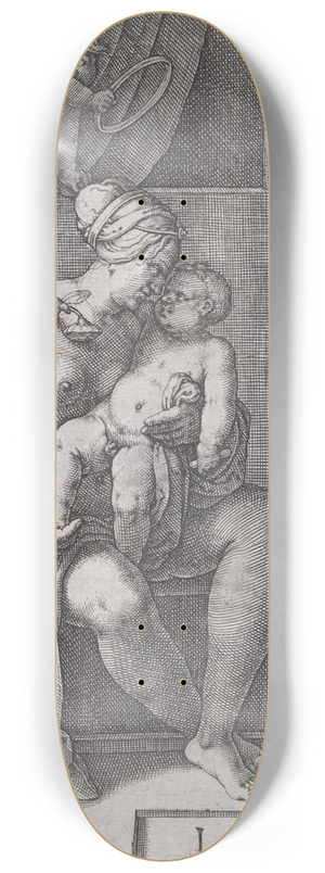 Lucas Van Leyden - Caritas 8.25 inch art skate deck