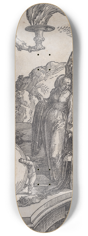 Lucas Van Leyden - Solomons Idolatry 8.25 inch art skate deck