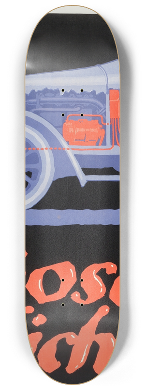 Lucian Bernhard - Bosch-Licht 8.25 inch art skate deck