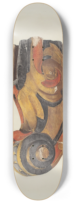 Lucille Chabot - Ships Billethead 8.25 inch art skate deck