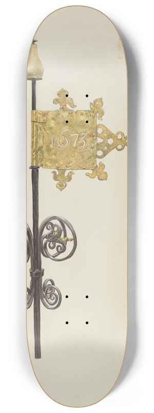 Lucille Chabot - Weather Vane 8.25 inch art skate deck