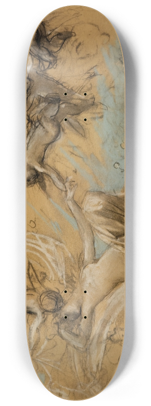 Luc-Olivier Merson - tude de figures volantes 8.25 inch art skate deck