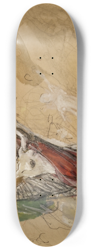 Luc-Olivier Merson - tude de figures volantes 8.25 inch art skate deck