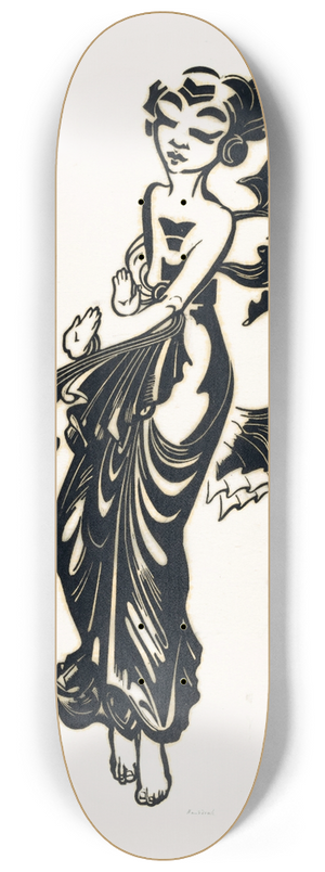 Johannes Frederik Engelbert ten Klooster - Javaansche danseres 8.25 inch art skate deck Johannes Frederik Engelbert ten Klooster - Javaansche danseres 8.25 inch art skate deck