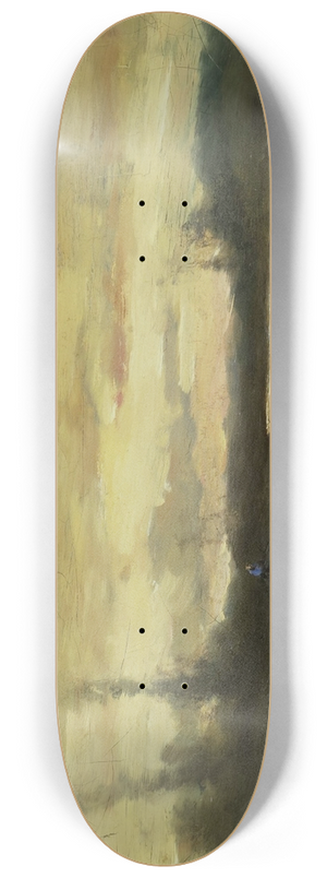 Johannes Gijsbert Vogel - Landschap aan de vaart bij Hilversum 8.25 inch art skate deck