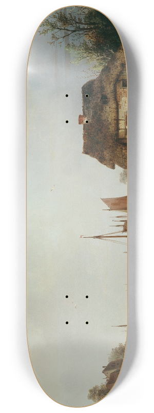 Ludwig Hermann - Scheldeufer 8.25 inch art skate deck