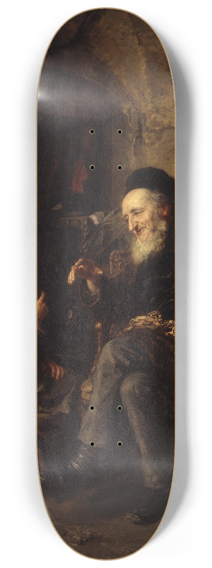 Ludwig Knaus - Solomonic wisdom 8.25 inch art skate deck