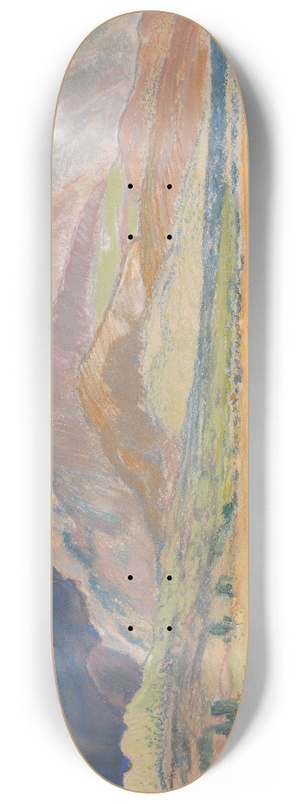 Ludwig von Hofmann - Bucht von Messene 8.25 inch art skate deck
