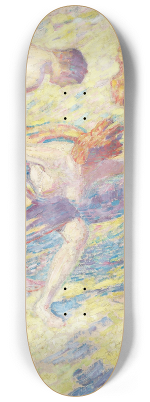 Ludwig von Hofmann - Reigen 8.25 inch art skate deck
