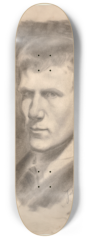 Johannes Holbek - Selvportrt 8.25 inch art skate deck