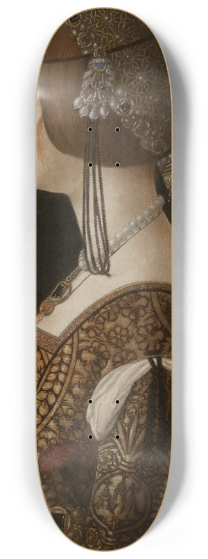 Ambrogio de Predis - Bianca Maria Sforza 8.25 inch art skate deck