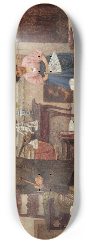 Luigi Pastega - Der Kunstliebhaber 8.25 inch art skate deck