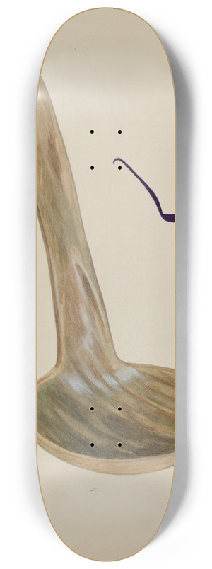 Lyman Young - Ladle 8.25 inch art skate deck