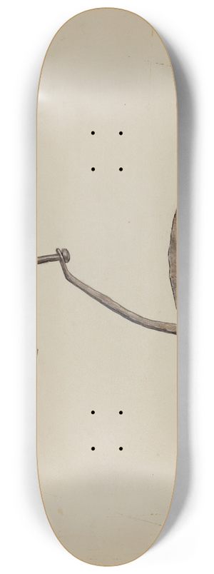 Lyman Young - Lamp 8.25 inch art skate deck