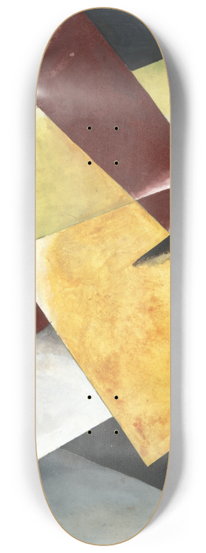 Lyubov Popova - PainterlyArchitectonic 8.25 inch art skate deck