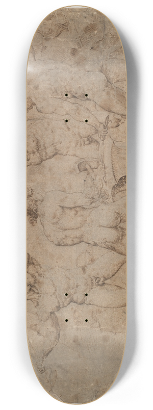 Maarten Van Heemskerck - Vulkans smedie 8.25 inch art skate deck