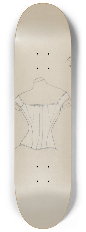 Mae Szilvasy - Corset 8.25 inch art skate deck