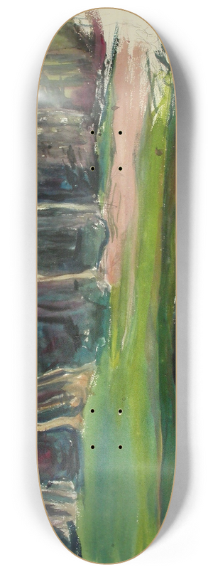 Magnus Enckell - Landscape 8.25 inch art skate deck