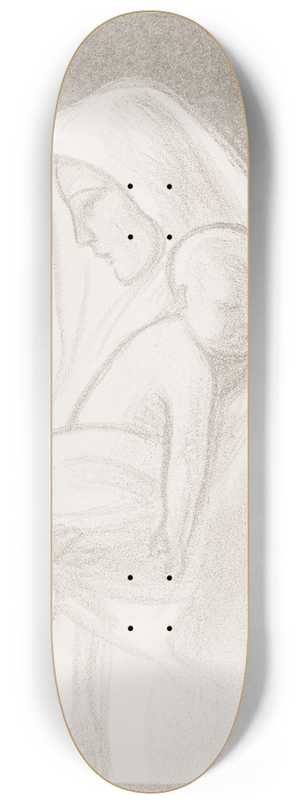 Magnus Enckell - Mother 8.25 inch art skate deck