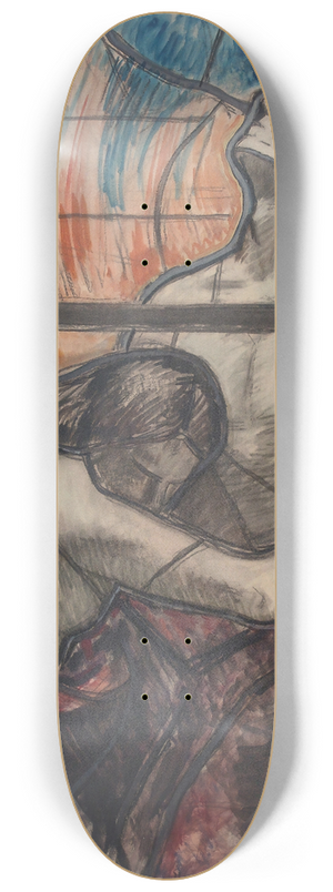 Magnus Enckell - Purgatory 8.25 inch art skate deck