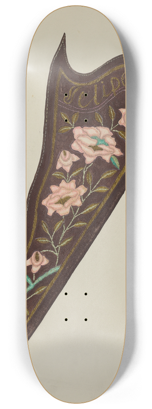 Majel G. Claflin - Gun Holster 8.25 inch art skate deck