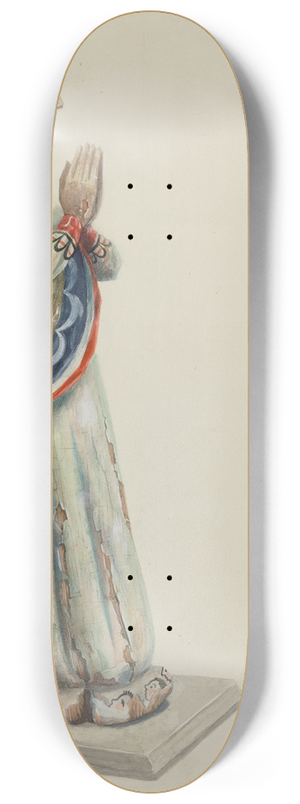 Majel G. Claflin - Immaculate Conception 8.25 inch art skate deck