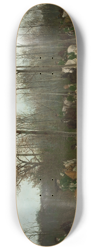 Maksymilian Gierymski - Return from hunting 8.25 inch art skate deck